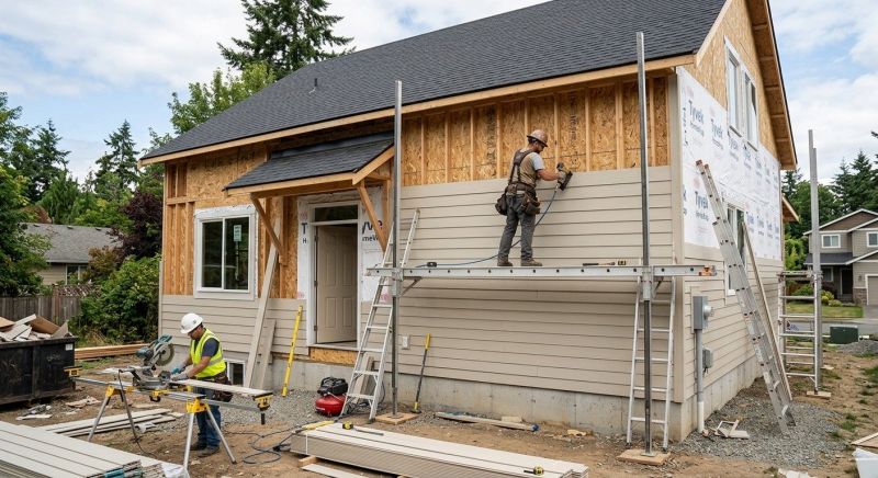 Vinyl Siding Installation in Cornish, ME