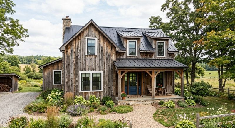 Wood Barn Siding Installation in North Conway, NH