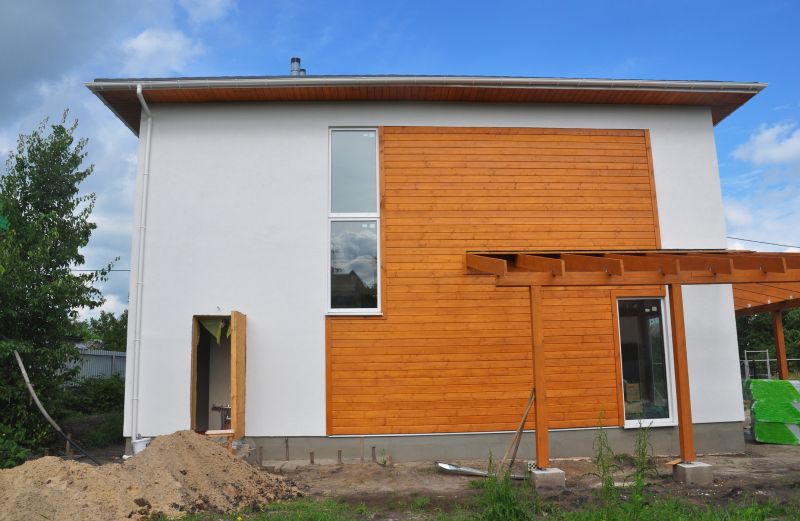 Wood Cladding Installation in Jackson, NH