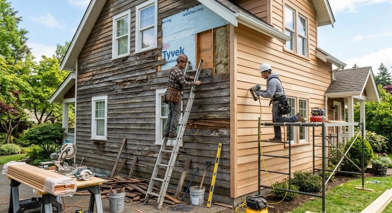 Wood Siding Installation in Conway, NH