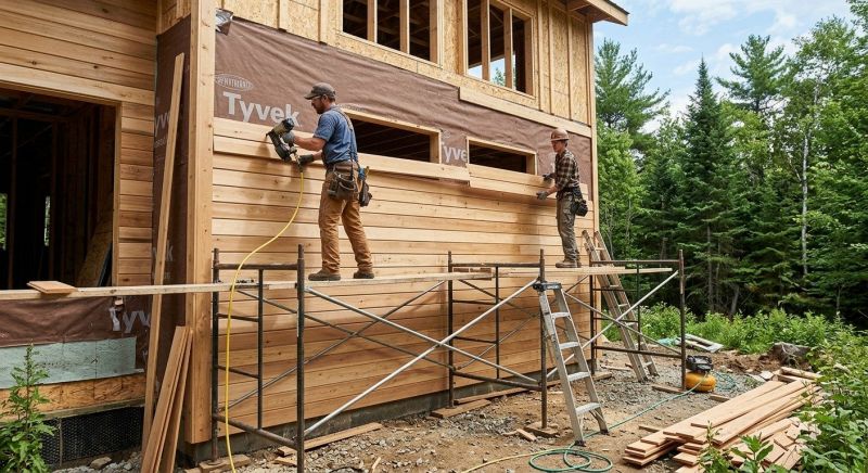 Wood Siding Installation in Conway, NH