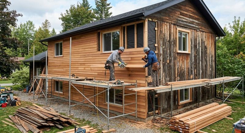 Wood Siding Service in Harrison, ME
